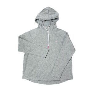 Vineyard Vines NWT Raglan Terry Hoodie In Gray Heather Women’s Size L